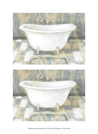 2-Up Shabby-Chic Bath III