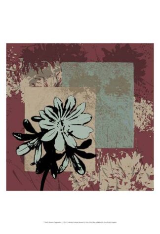 Abstract Agapanthus I