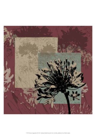 Abstract Agapanthus II