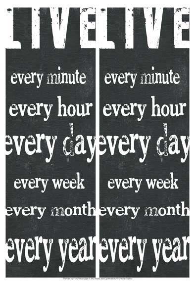 Live Every Minute (2-Up)