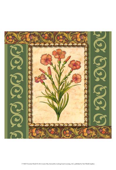 Victorian Floral I