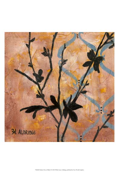 Modern Tree in Black I