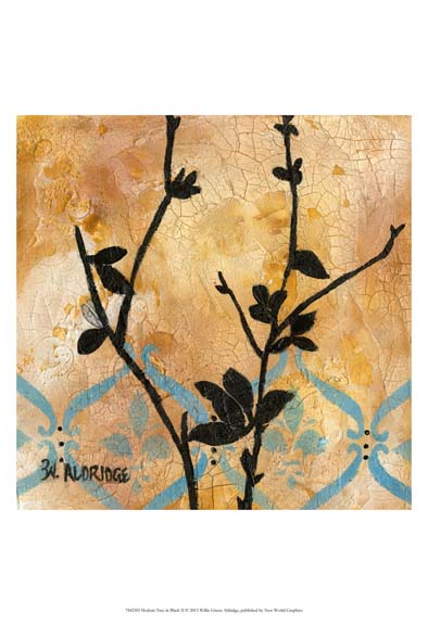 Modern Tree in Black II