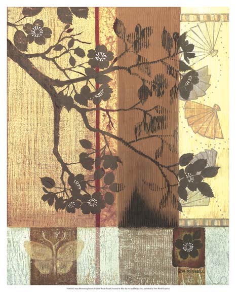 Asian Blossoming Branch