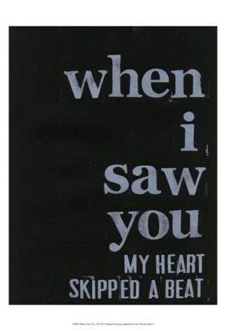 When I Saw You... III