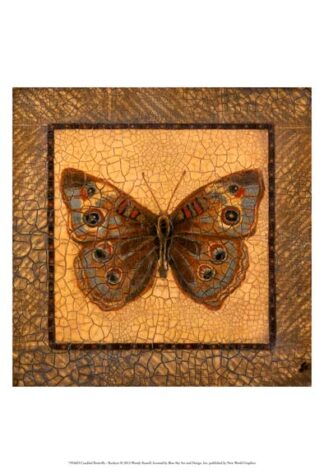 Crackled Butterfly - Buckeye