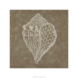 Embroidered Shells I