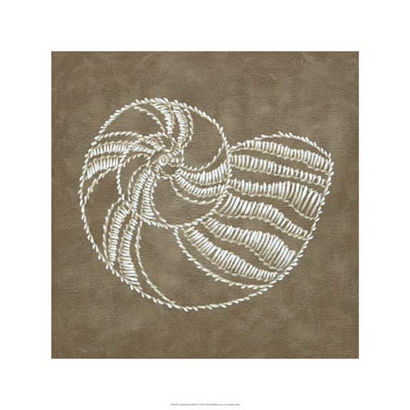 Embroidered Shells II