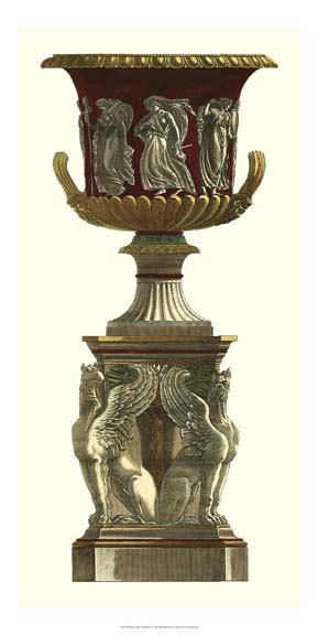 Piranesi Vase on Pedestal I