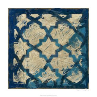 Stained Glass Indigo I