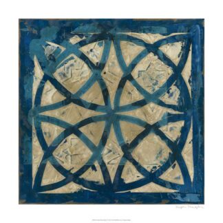 Stained Glass Indigo IV