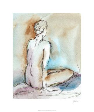 Watercolor Gesture Study I
