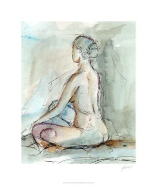 Watercolor Gesture Study II