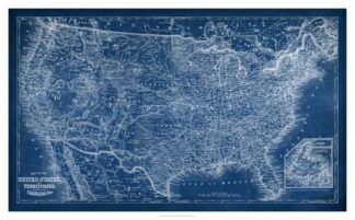 US Map Blueprint