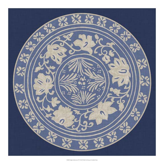 Indigo Earthenware IV