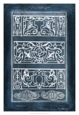 Ornamental Iron Blueprint I