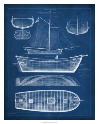 Antique Ship Blueprint II