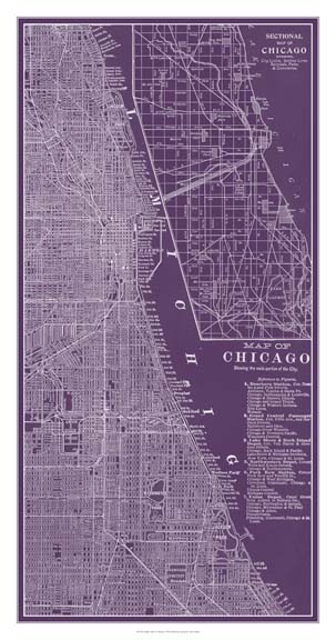 Graphic Map of Chicago