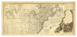 Antique Map of America IV