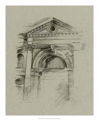 Charcoal Architectural Study II