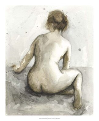 Figure in Watercolor I