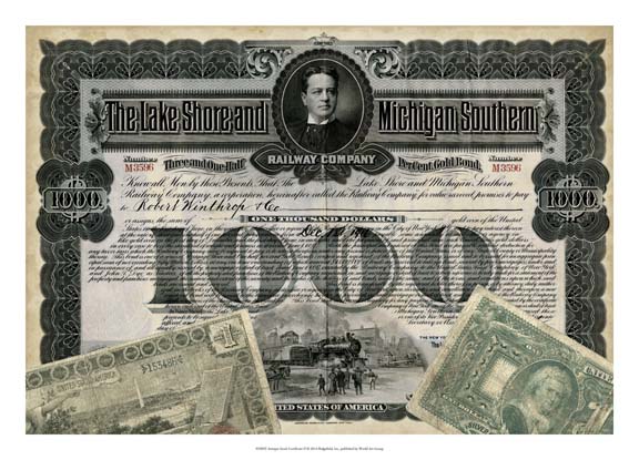 Antique Stock Certificate II