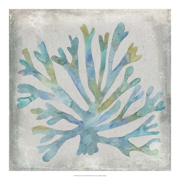 Watercolor Coral I