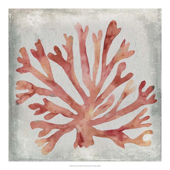 Watercolor Coral III