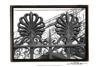 Wrought Iron Elegance I