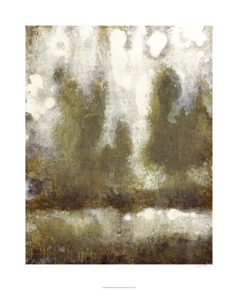 Gilded Tree Silhouette I