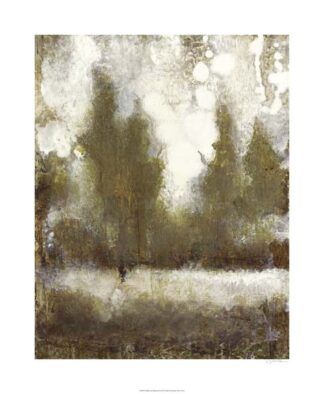 Gilded Tree Silhouette II