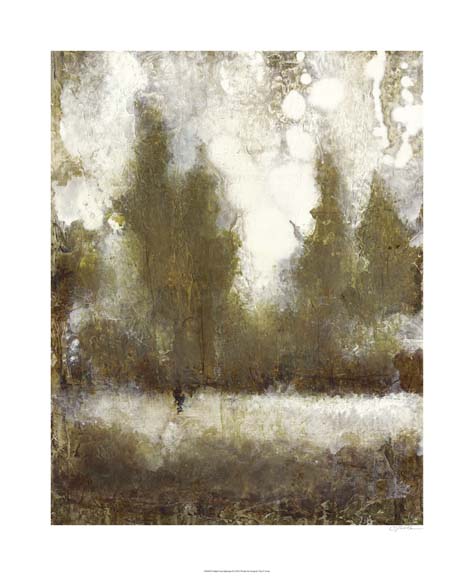 Gilded Tree Silhouette II