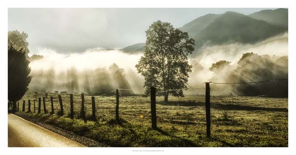 Sunrise in Cades Cove