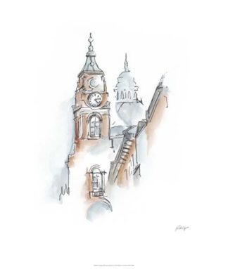 European Watercolor Sketches I