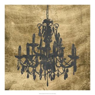 Gilt Chandelier VII