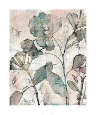 Negative Space Floral I