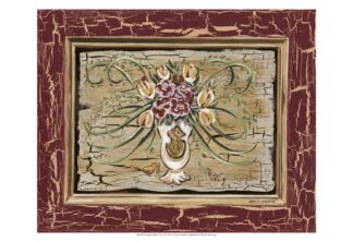 Antique White Vase I