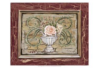 Antique White Vase III