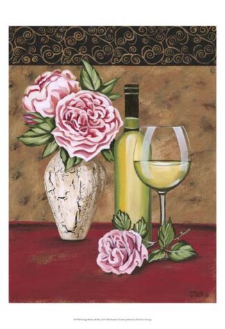 Vintage Flowers & Wine II