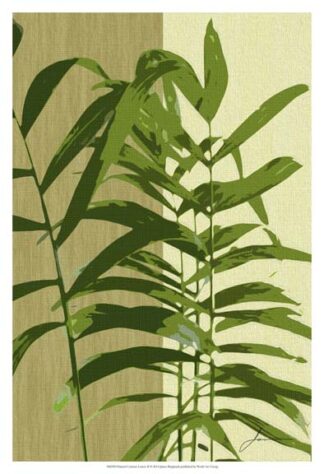 Painted Contrast Leaves II