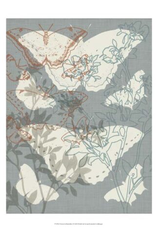 Flowers & Butterflies I