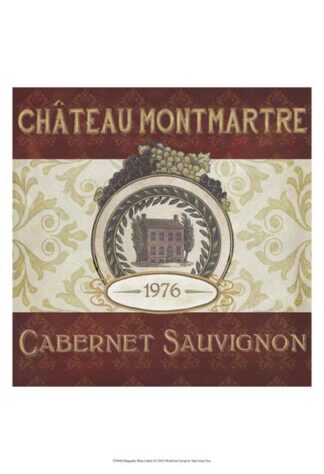 Burgundy Wine Labels II