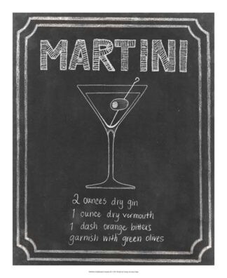 Chalkboard Cocktails III