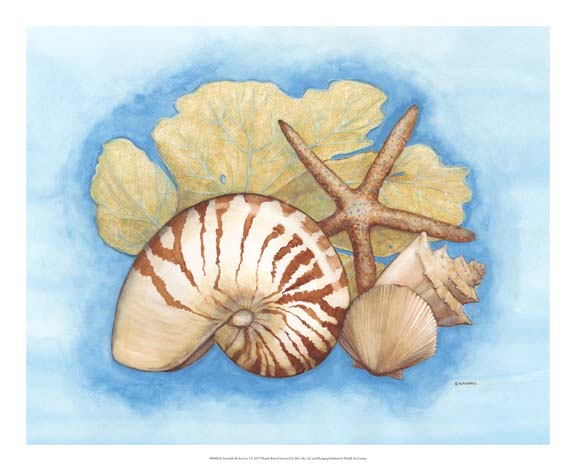 Seashells & Seafan I