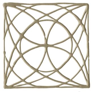 DecoGraph A in Antique Gold 16x16