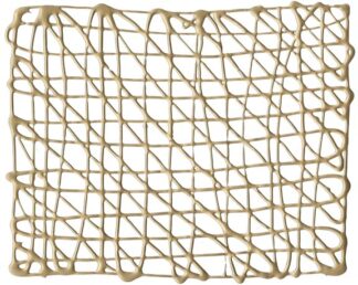 DecoGraph D in Antique Gold 24x18