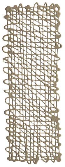 DecoGraph D in Antique Gold 36x12