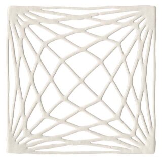 DecoGraph P in Pearlized White 16x16