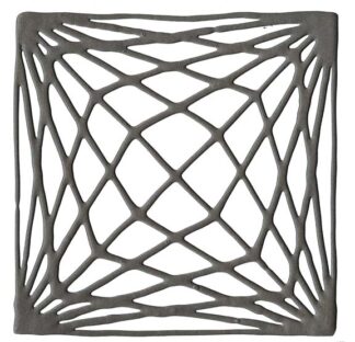 DecoGraph P in Gun Metal 16x16