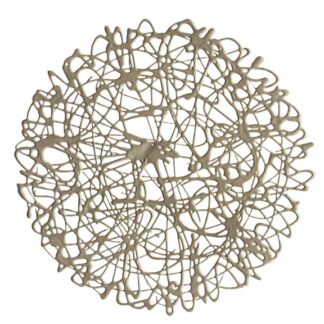 DecoGraph Q Circle AnGold 30in